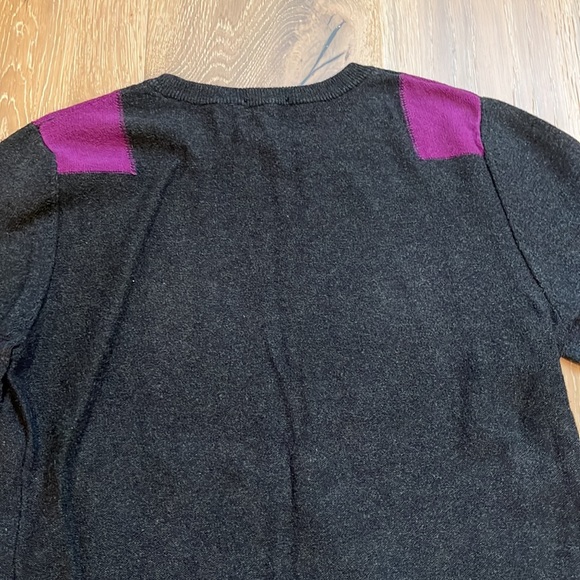 Lilla P wool sweater colorblock size S like new - Picture 5 of 6